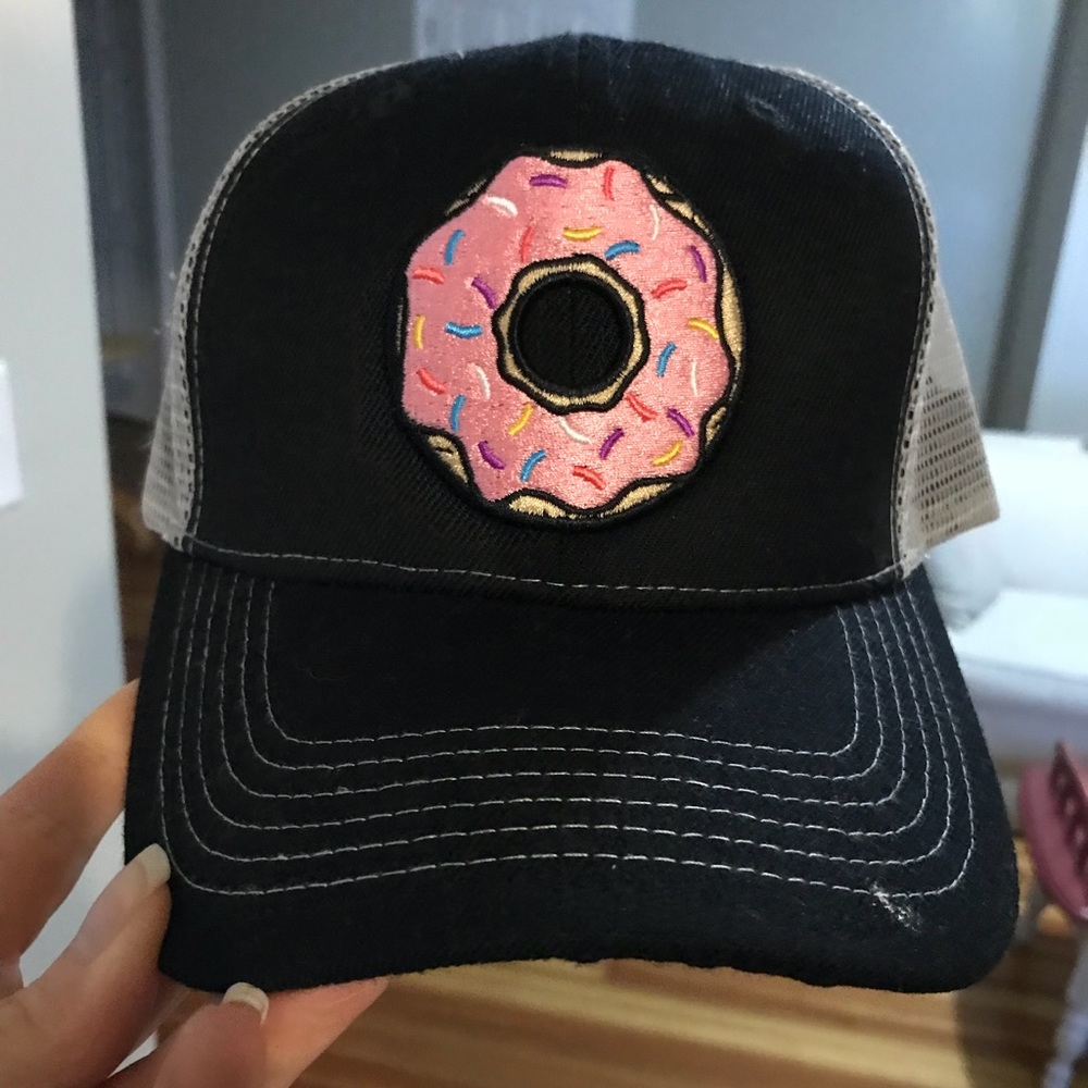 Donut trucker hat from Feed Me Fight Me
